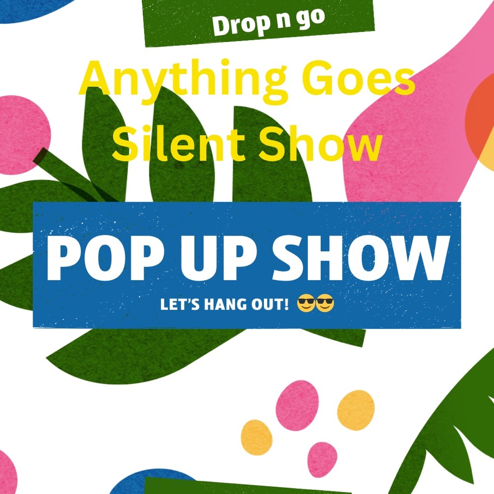Anything Goes Pop Up Sale. Shares Accepted. Let’s Hang Out 😎